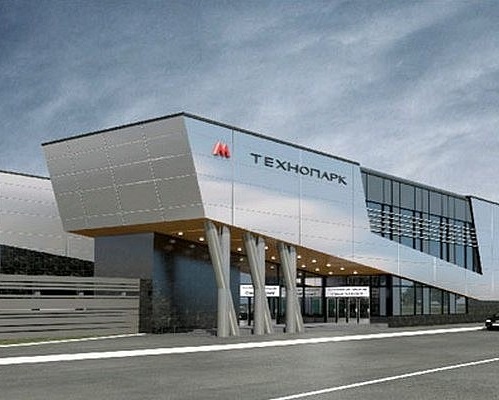 Изображение в метро Технопарк