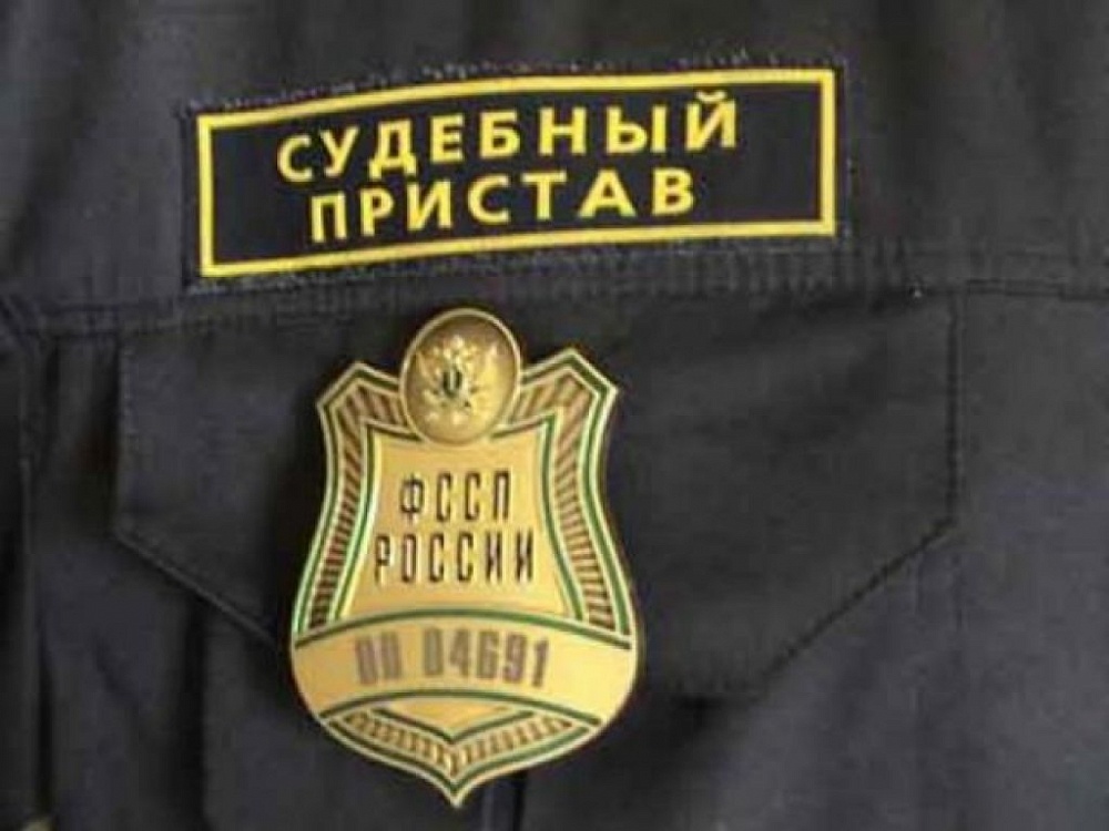 Изображение шеврона судебного пристава