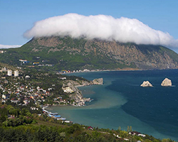 Изображение крымского полуострова